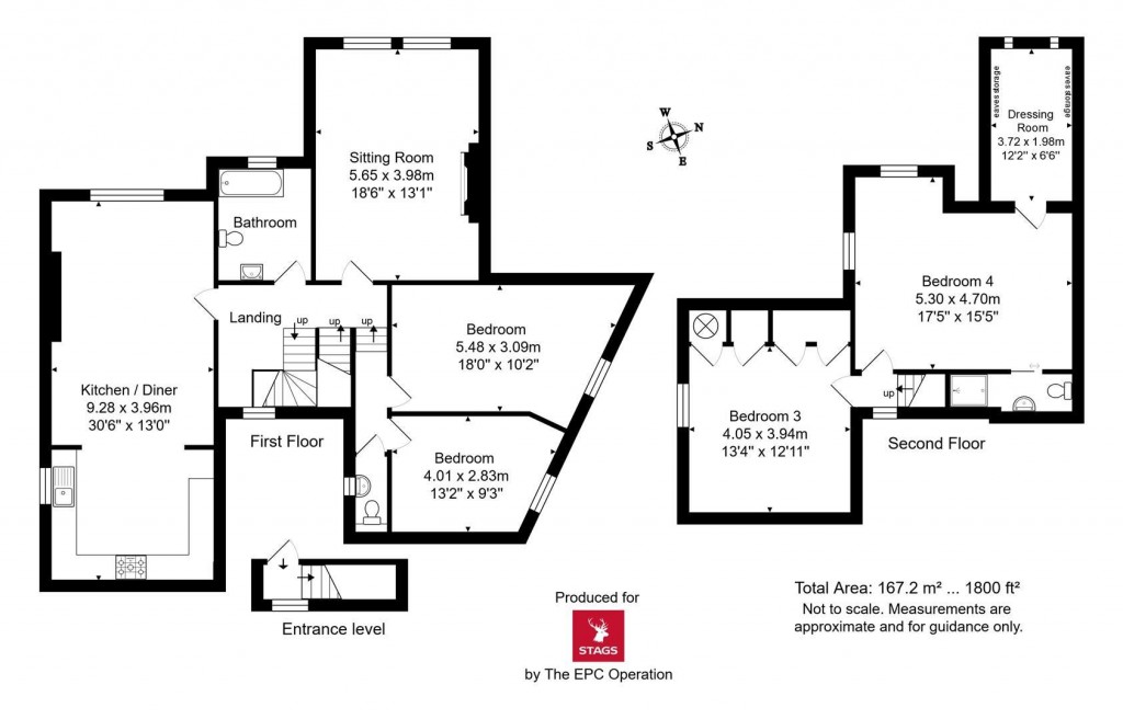 Floorplans For North Street, Bridport
