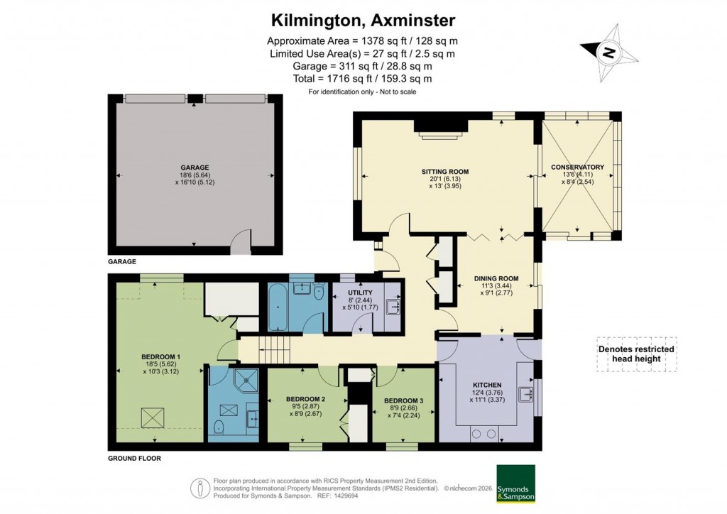 Floorplans For Brooklands Farm Close, Kilmington, Axminster