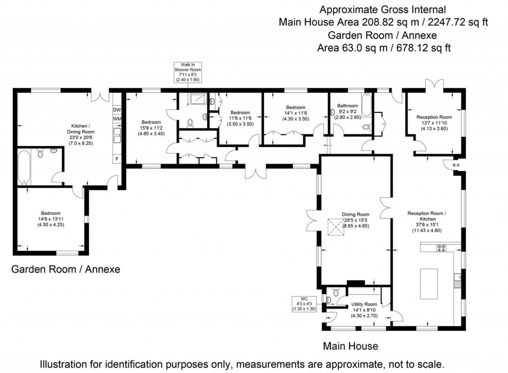 Floorplans For Grange Road, Ickleton