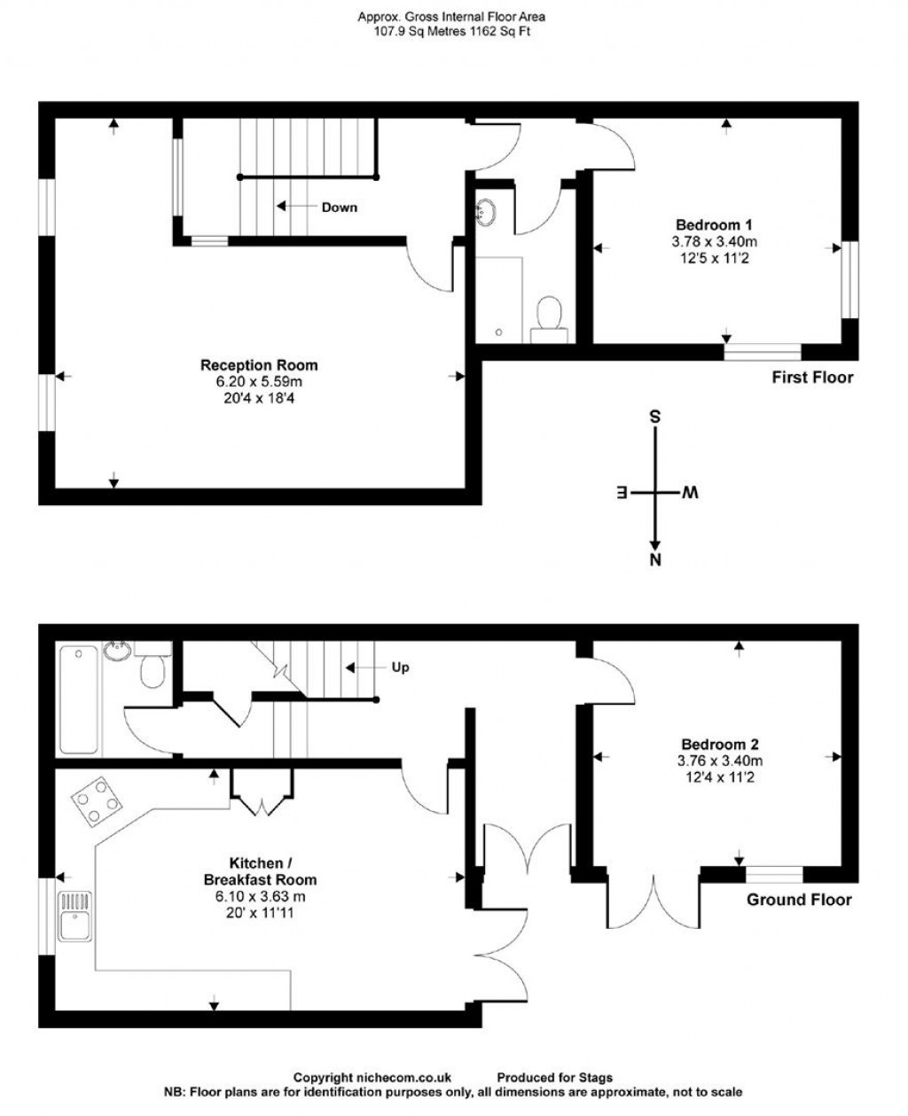 Floorplans For Upottery, Honiton