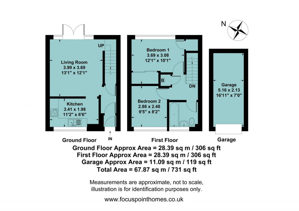 Floorplans For Winters Way, Bloxham