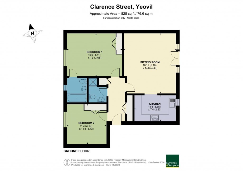 Floorplans For Clarence Court, Clarence Street, Yeovil