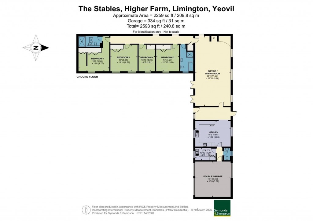 Floorplans For Limington, Yeovil