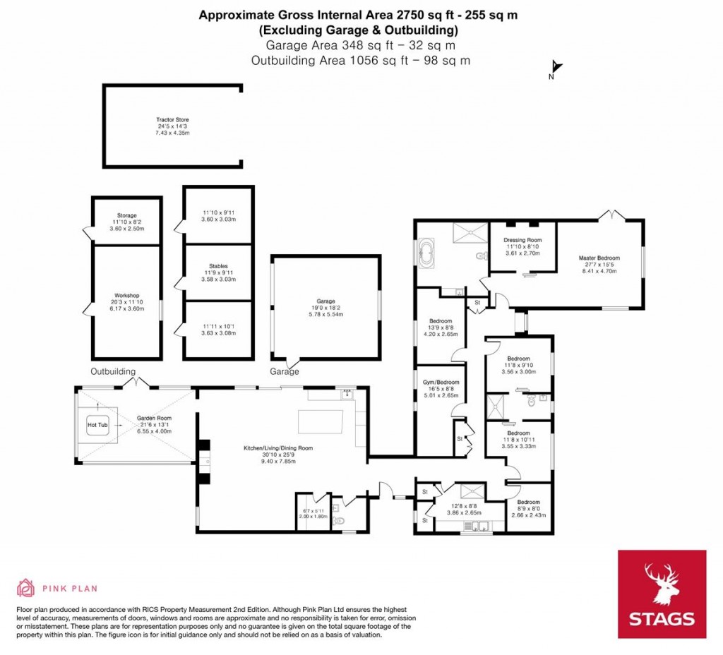 Floorplans For Barkla Shop, St. Agnes