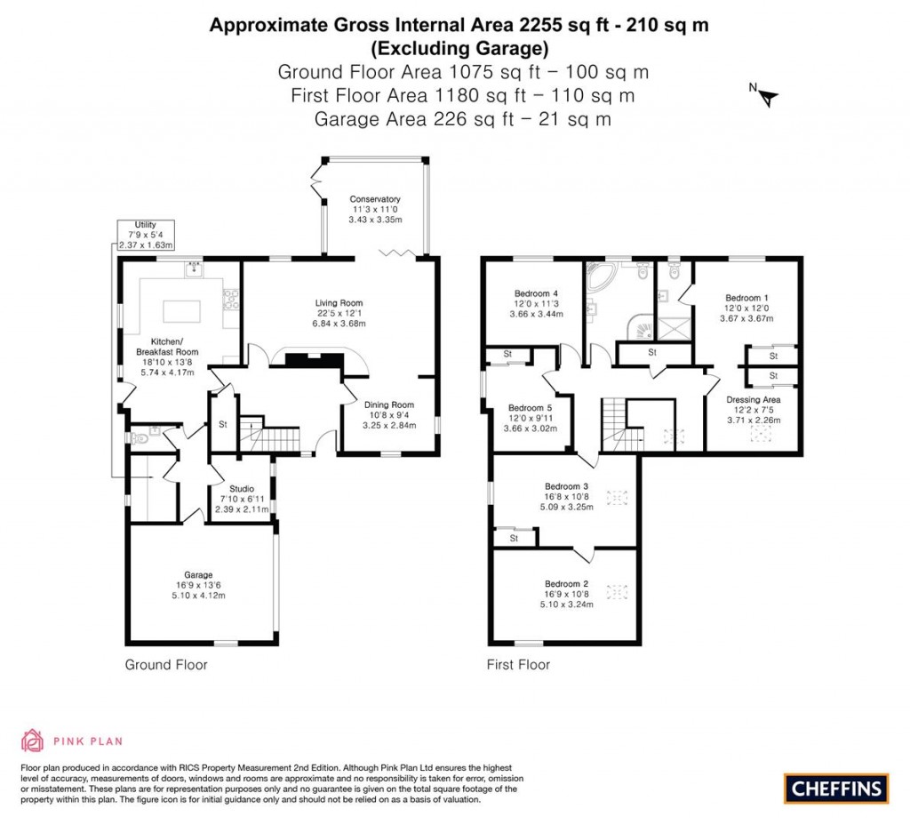 Floorplans For Red House Gardens, Soham