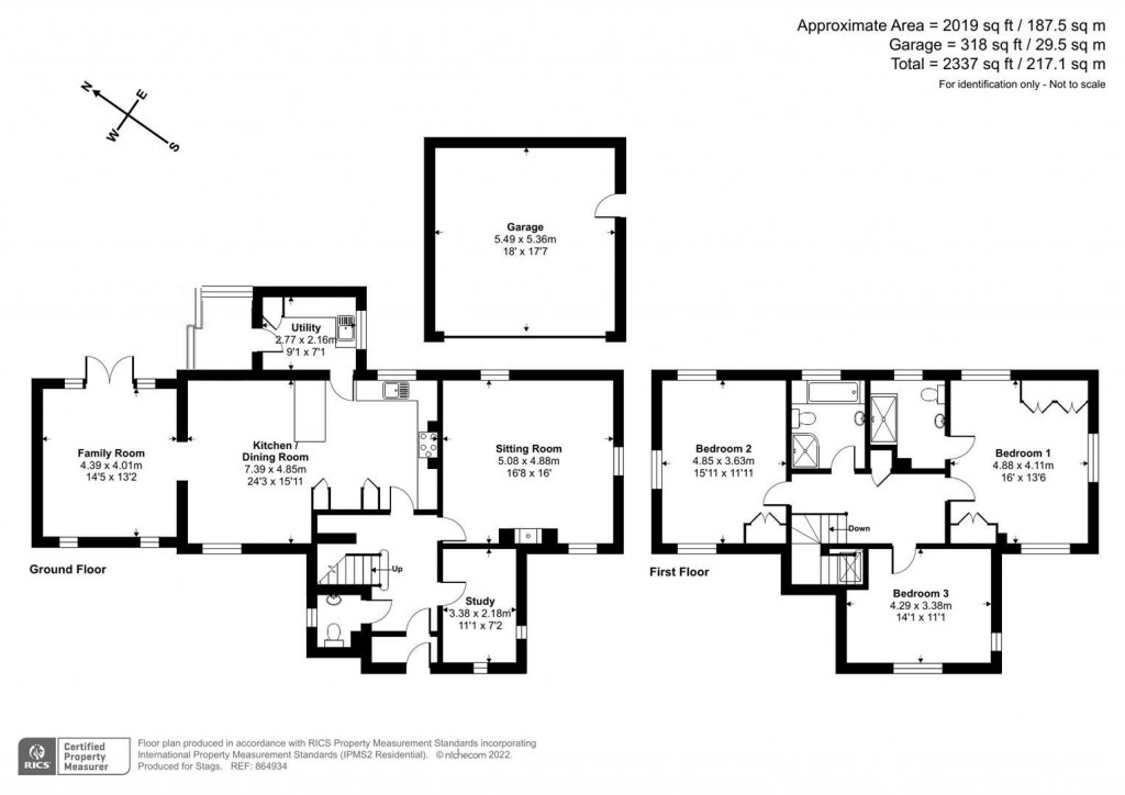 Floorplans For Bramley Way, Ashill, Cullompton