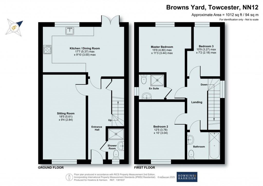Floorplans For Browns Yard, Towcester, NN12