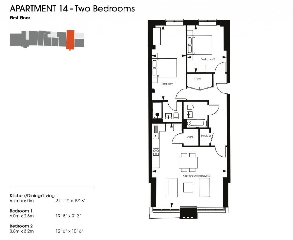 Floorplans For Lee Bay Apartments