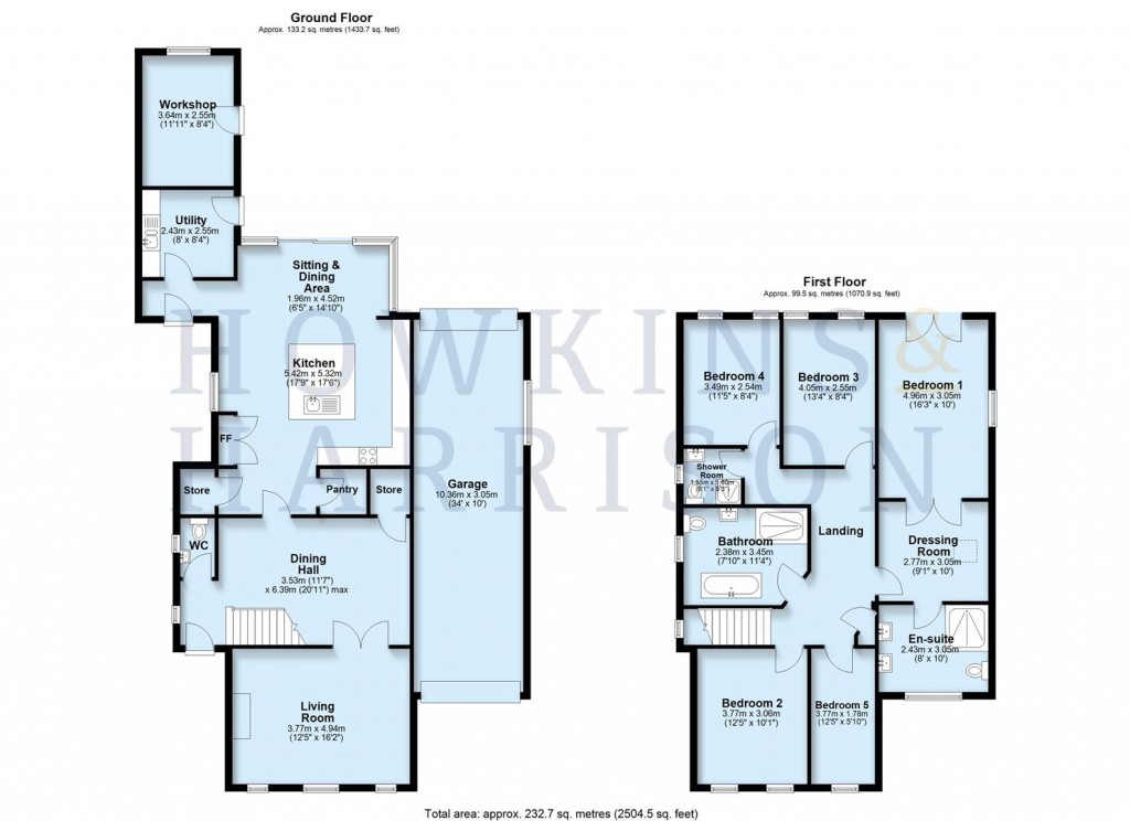 Floorplans For Ticknall Road, Hartshorne, DE11