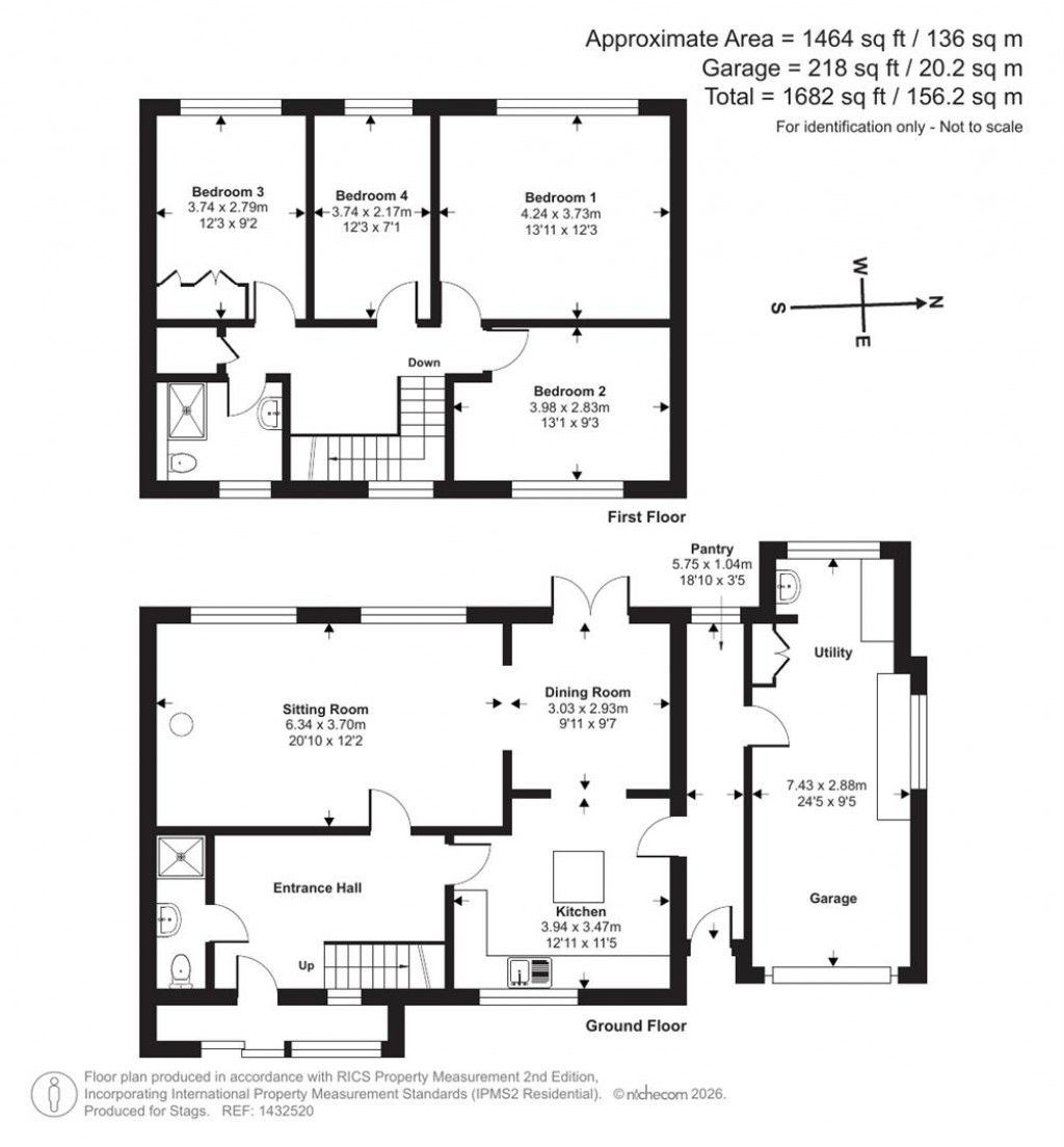 Floorplans For Over Stratton, South Petherton