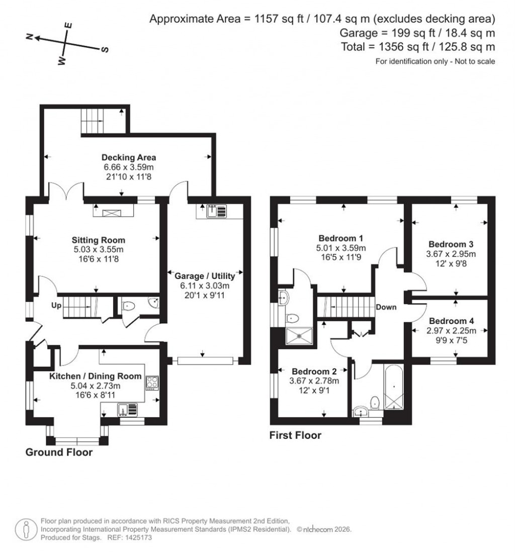 Floorplans For Sparkhays Drive, Totnes