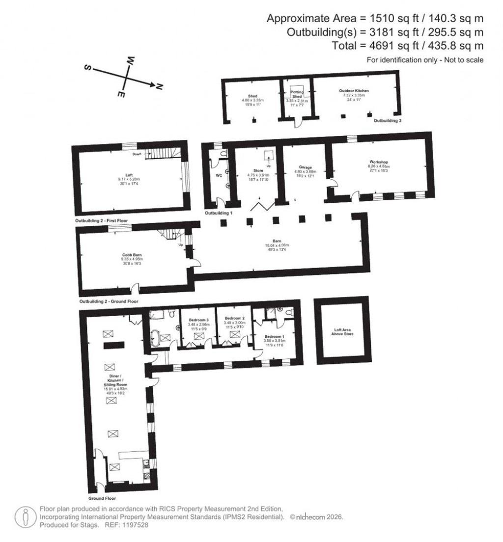 Floorplans For Payhembury, Honiton