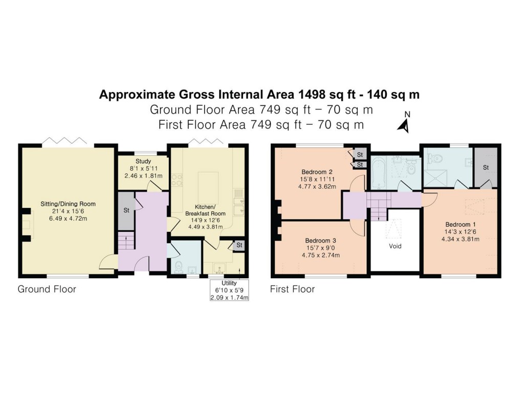 Floorplans For South Stoke, Oxfordshire