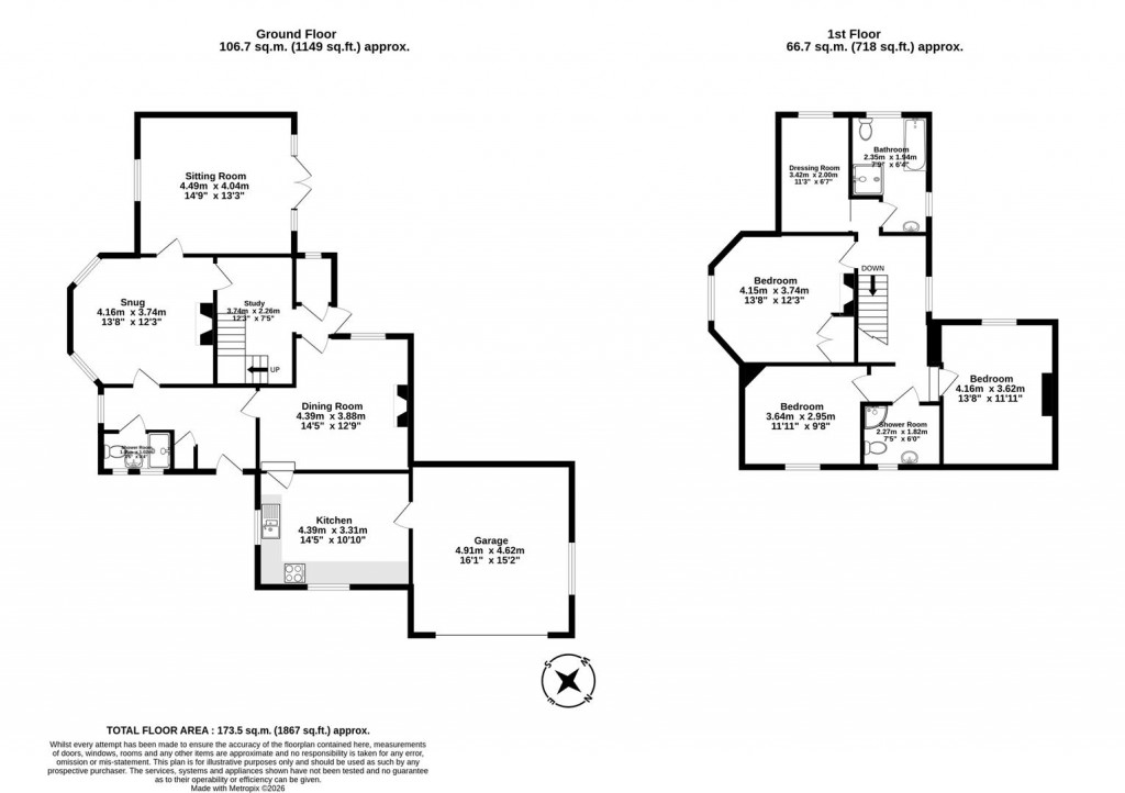 Floorplans For Old Teignmouth Road, Dawlish