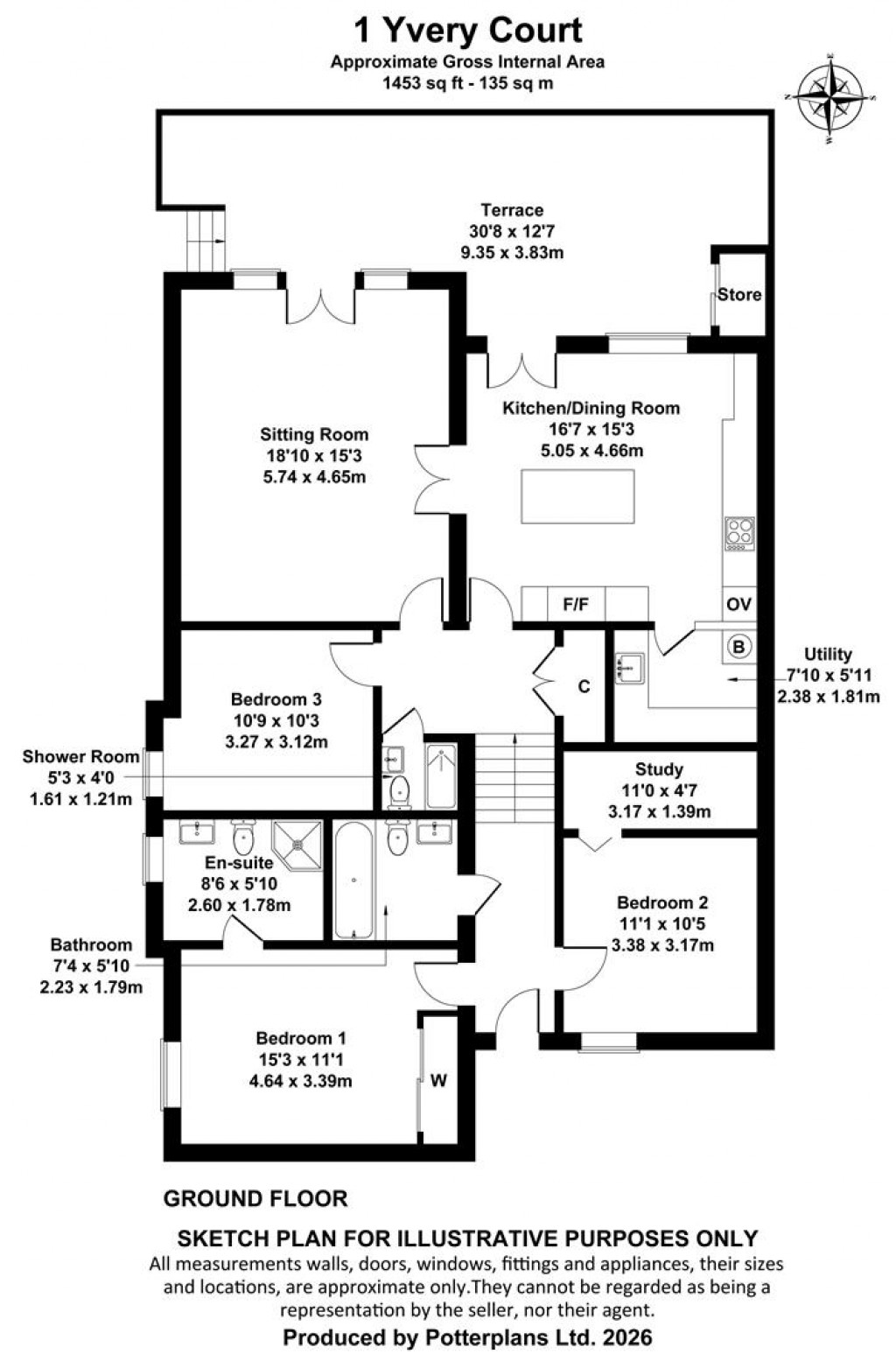 Floorplans For Cowes, Isle of Wight