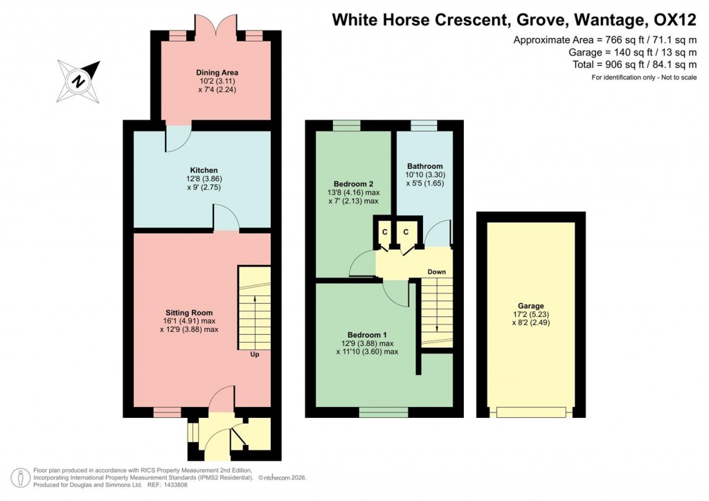 Floorplans For Grove, Wantage, Oxfordshire, OX12