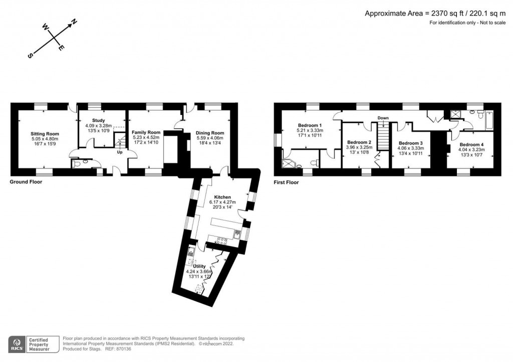 Floorplans For Whitchurch Canonicorum, Bridport