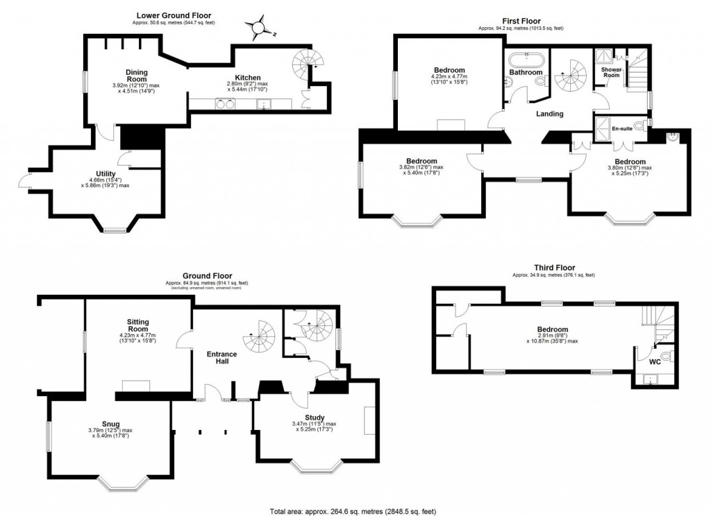 Floorplans For Glencarnock Close, Torquay