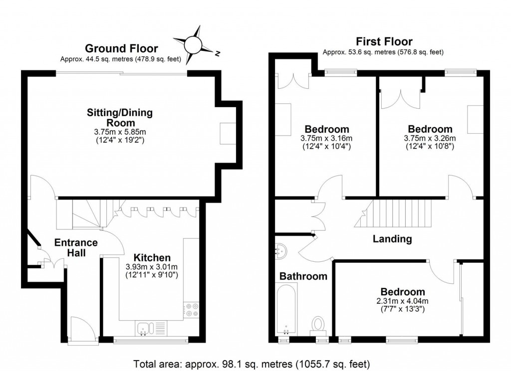 Floorplans For Glencarnock Close, Torquay