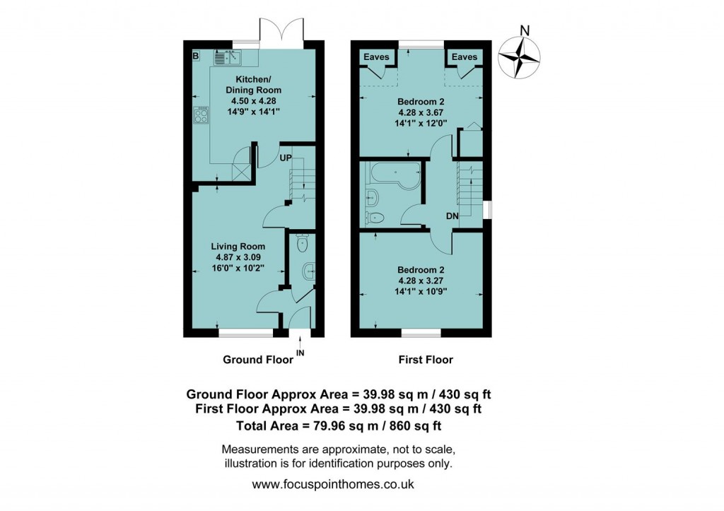 Floorplans For Hastings Road, Banbury