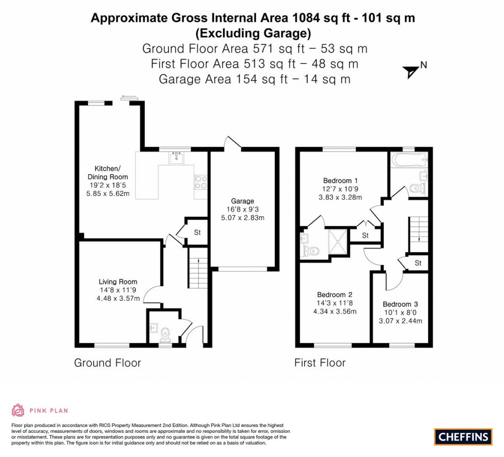 Floorplans For Yeomans Way, Littleport, Ely