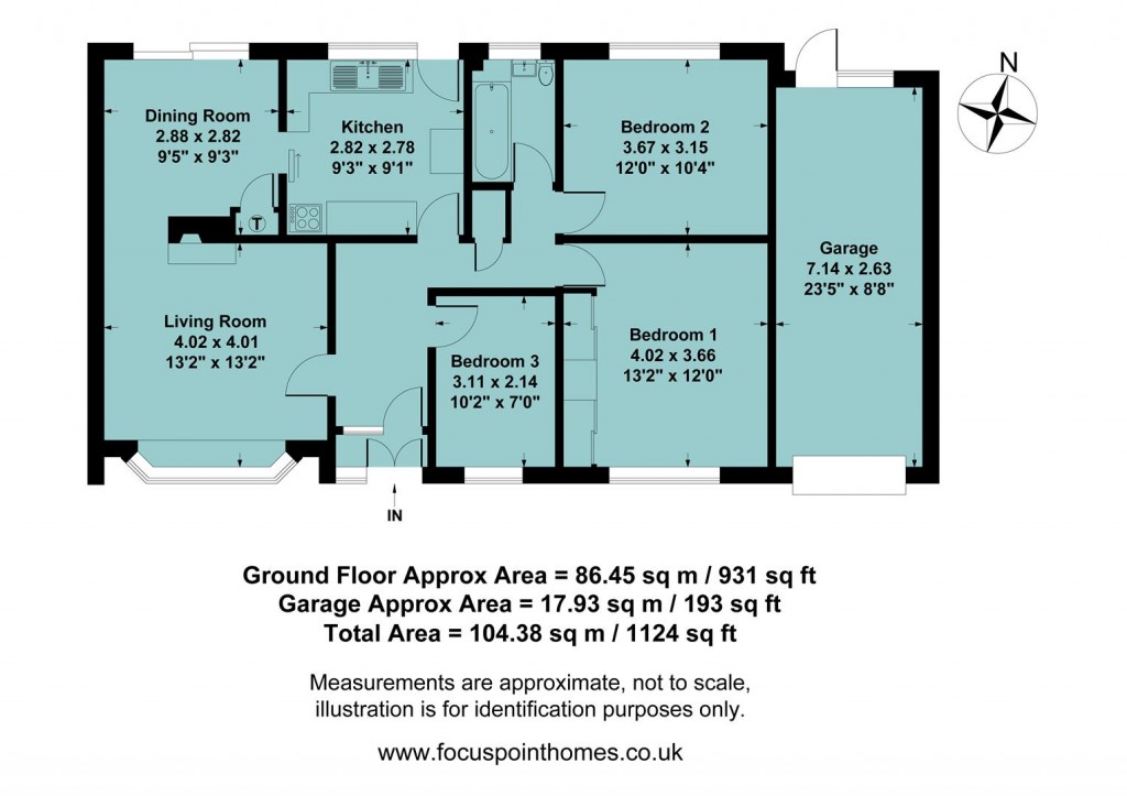Floorplans For Church Lane, Mollington