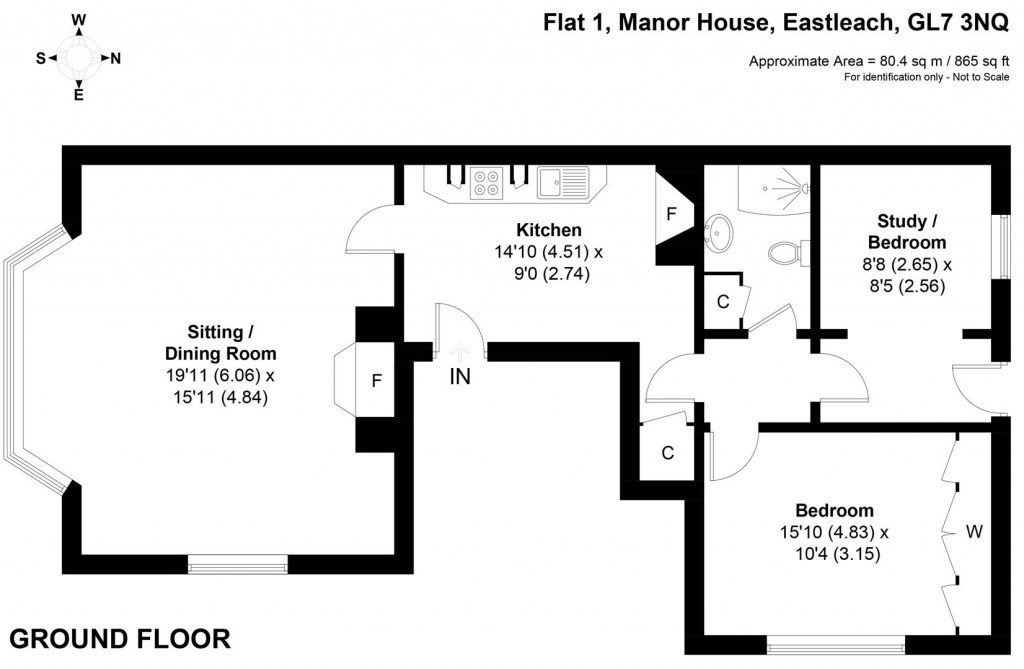 Floorplans For Eastleach, Gloucestershire
