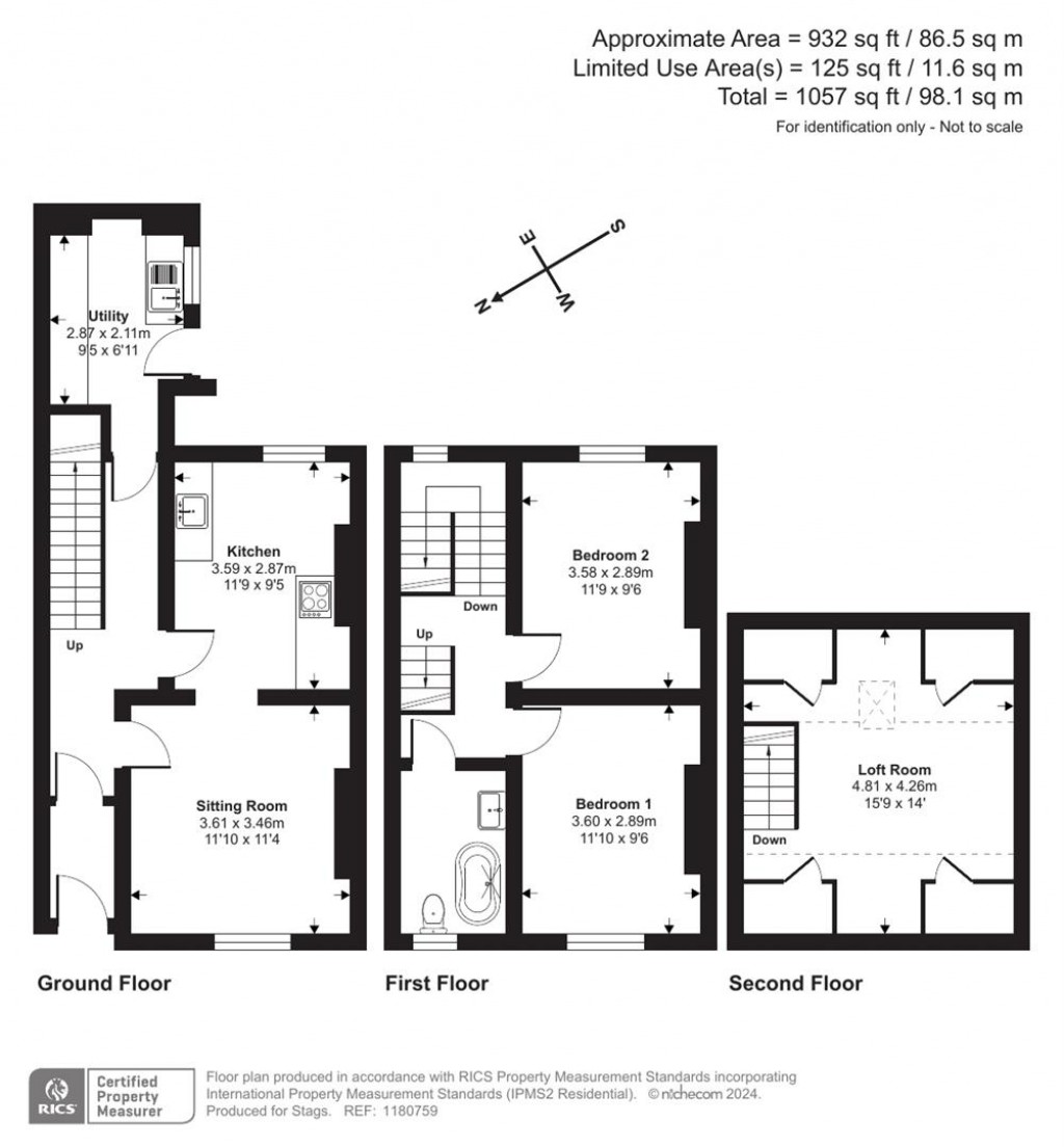 Floorplans For Raleigh Place, Falmouth