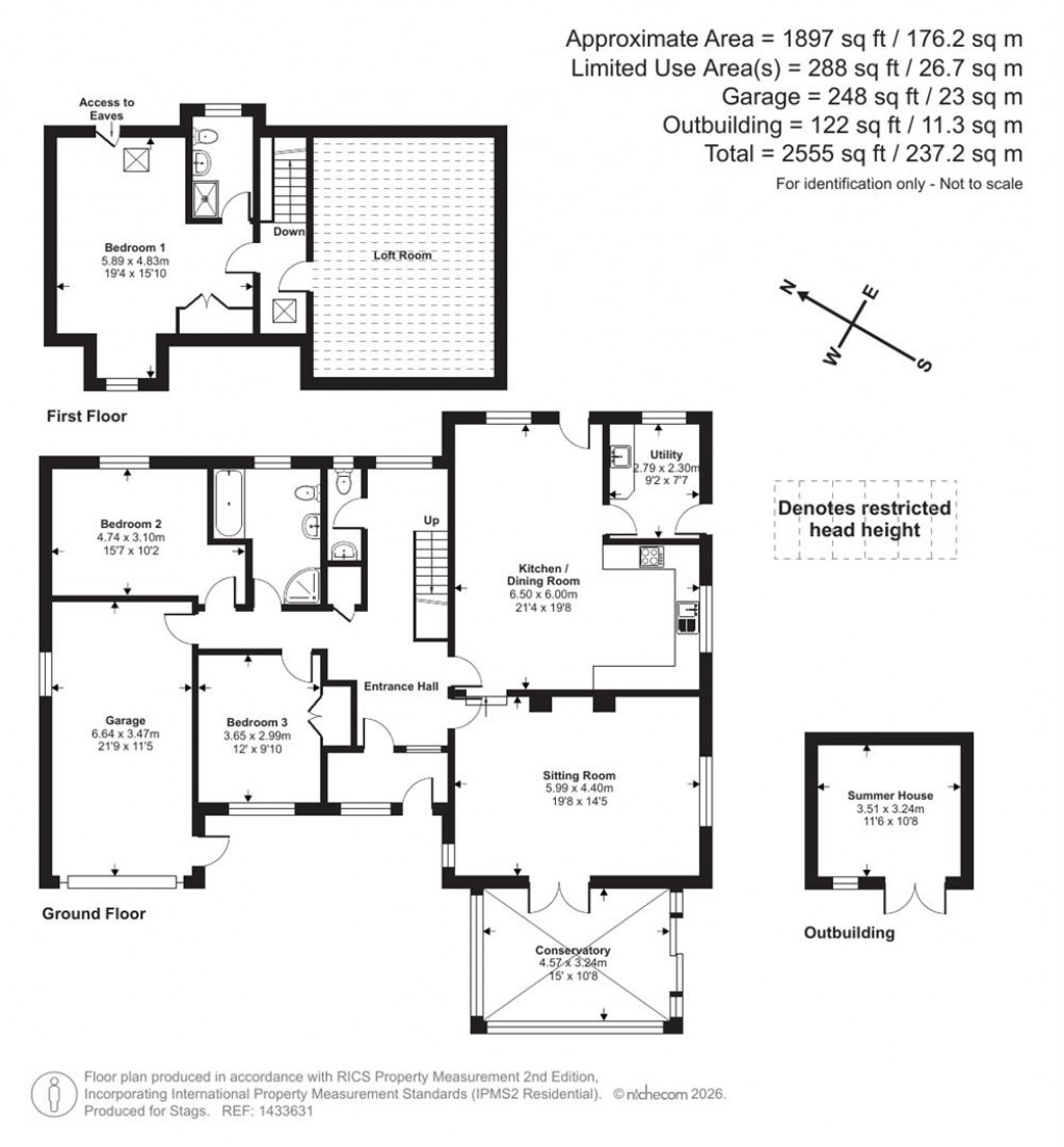 Floorplans For North Road, St. Teath, Bodmin