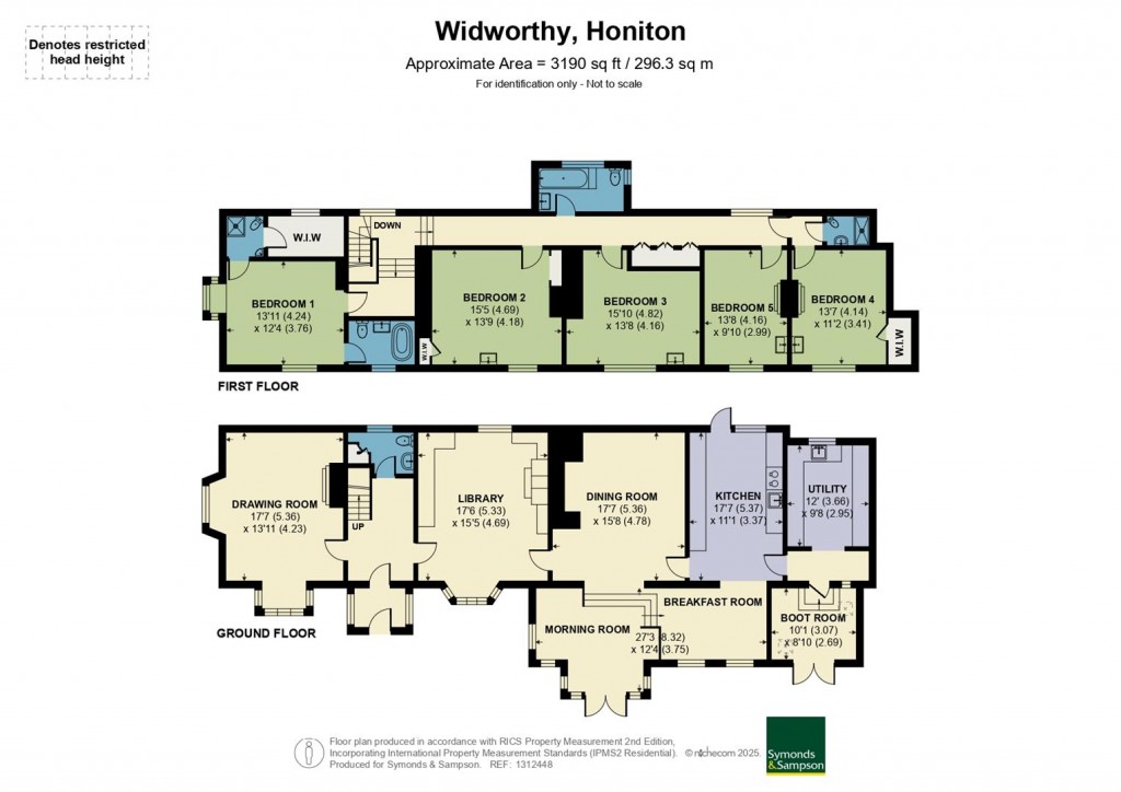 Floorplans For Widworthy, Honiton