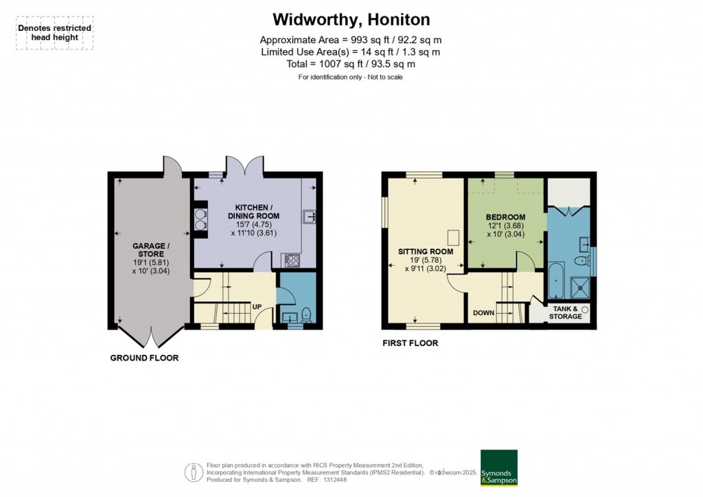 Floorplans For Widworthy, Honiton