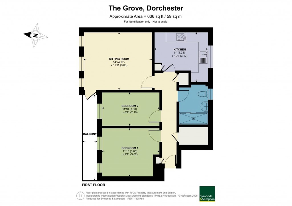 Floorplans For The Grove, Dorchester
