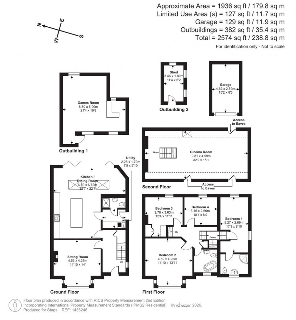 Floorplans For Grove Avenue, Yeovil