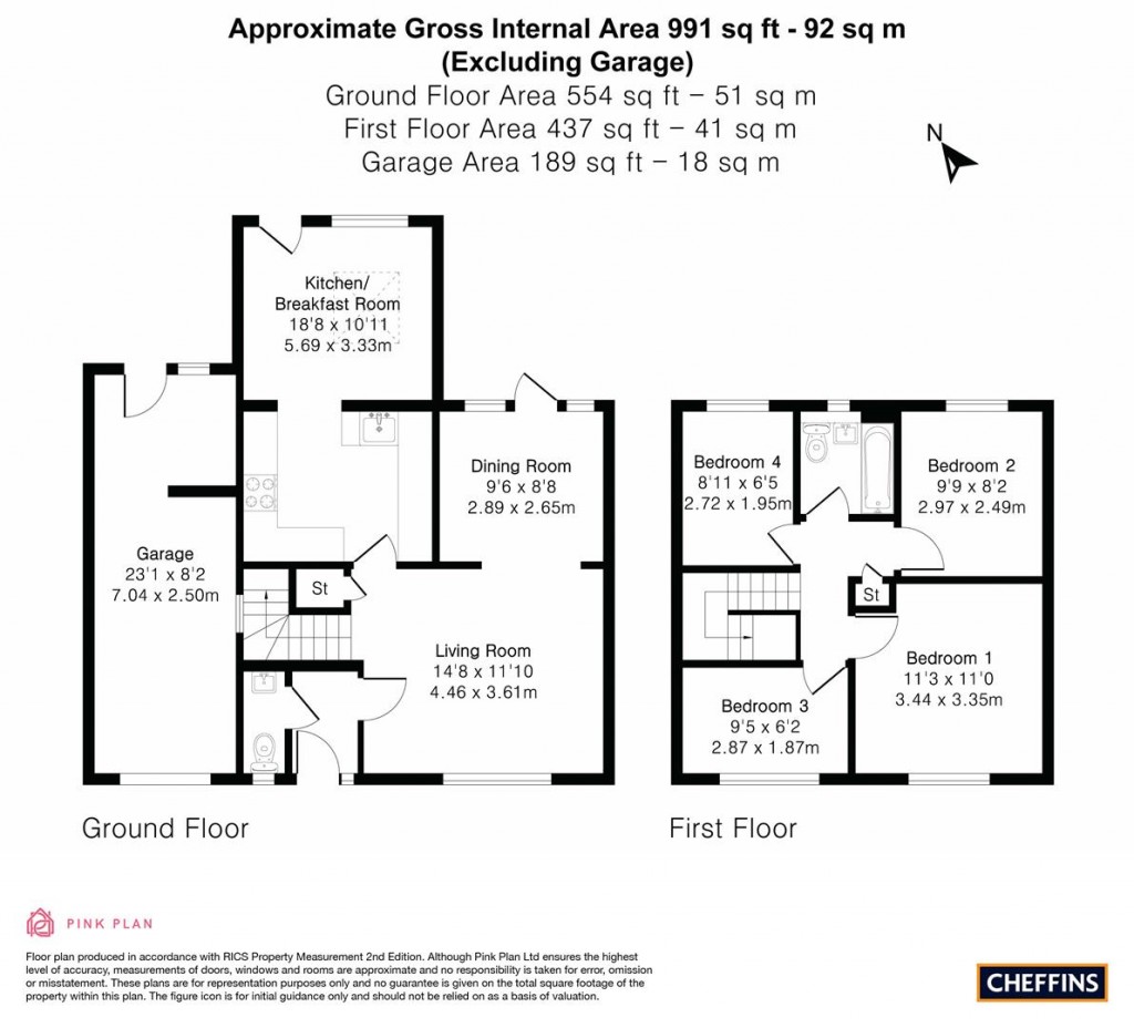 Floorplans For The Limes, Harston