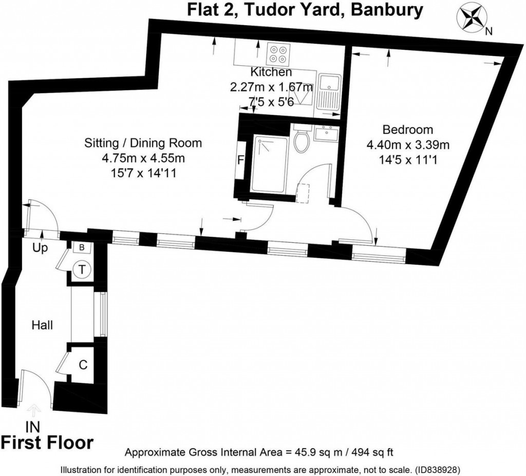 Floorplans For High Street, Banbury