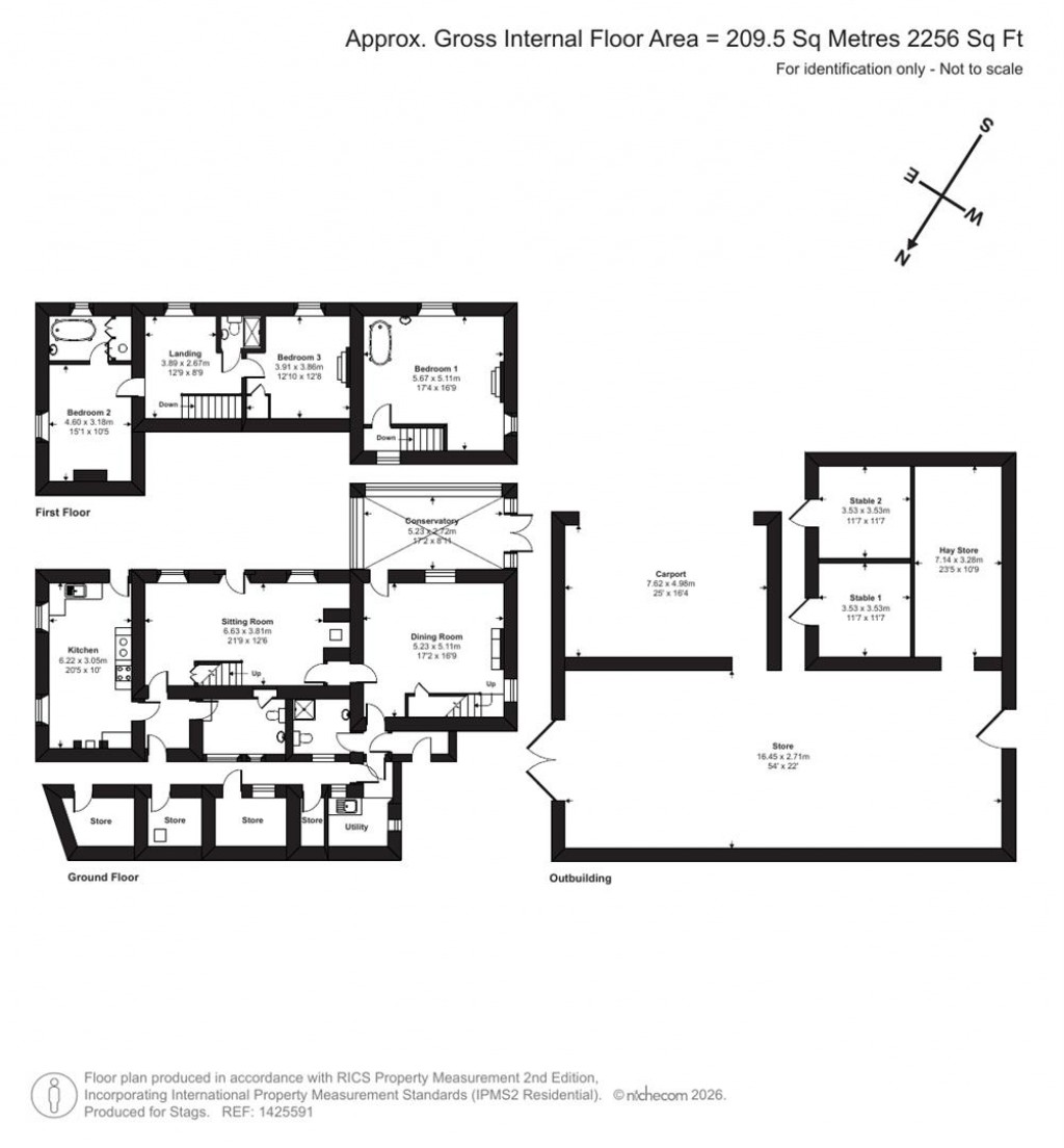Floorplans For Parracombe, Exmoor