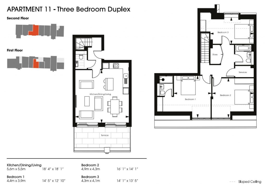 Floorplans For Lee Bay Apartments