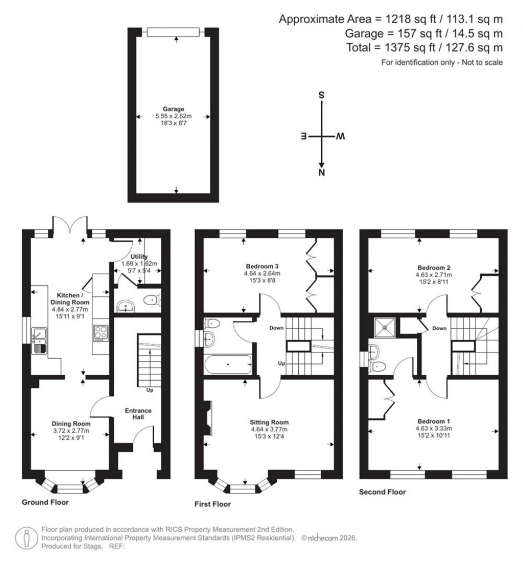Floorplans For Burge Meadow, Cotford St. Luke, Taunton