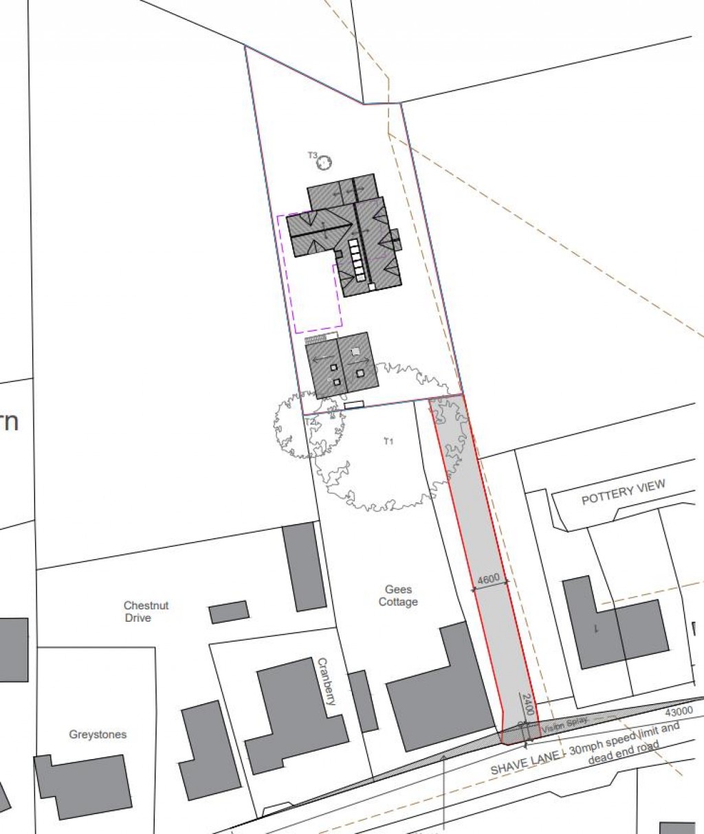 Floorplans For Shave Lane, Horton, Ilminster