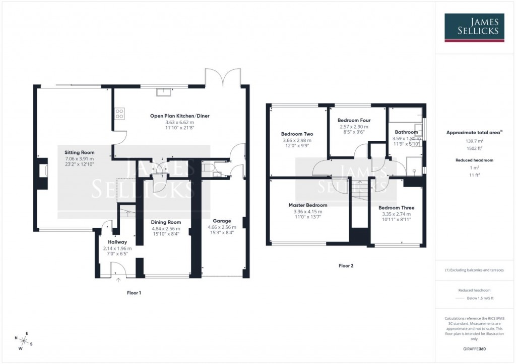Floorplans For Firs Road, Houghton On The Hill, Leicester