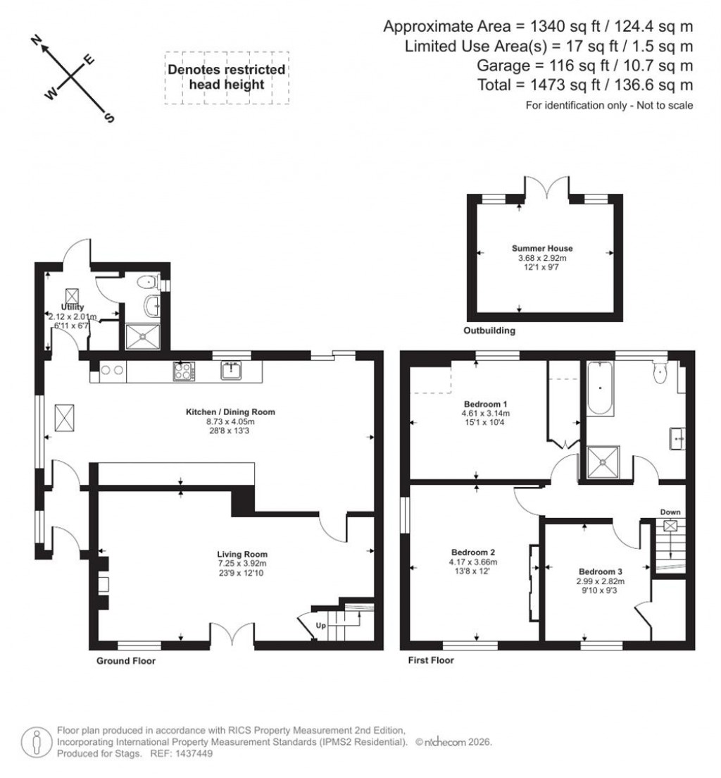 Floorplans For Trevarren, St. Columb