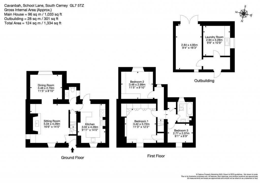 Floorplans For South Cerney, Gloucestershire