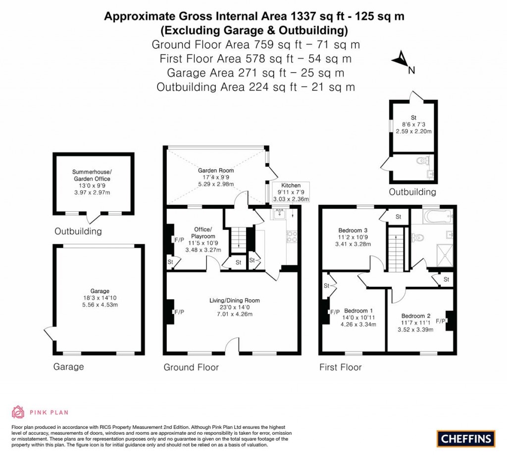 Floorplans For The Causeway, Burwell
