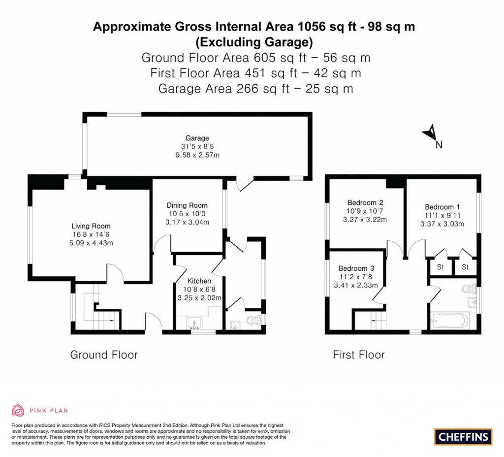Floorplans For Aldreth Road, Haddenham, Ely