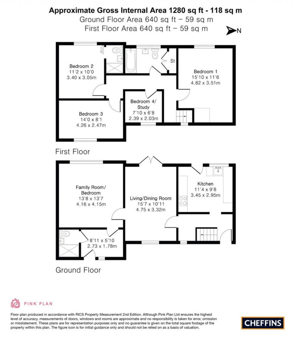 Floorplans For Isleham Road, Fordham