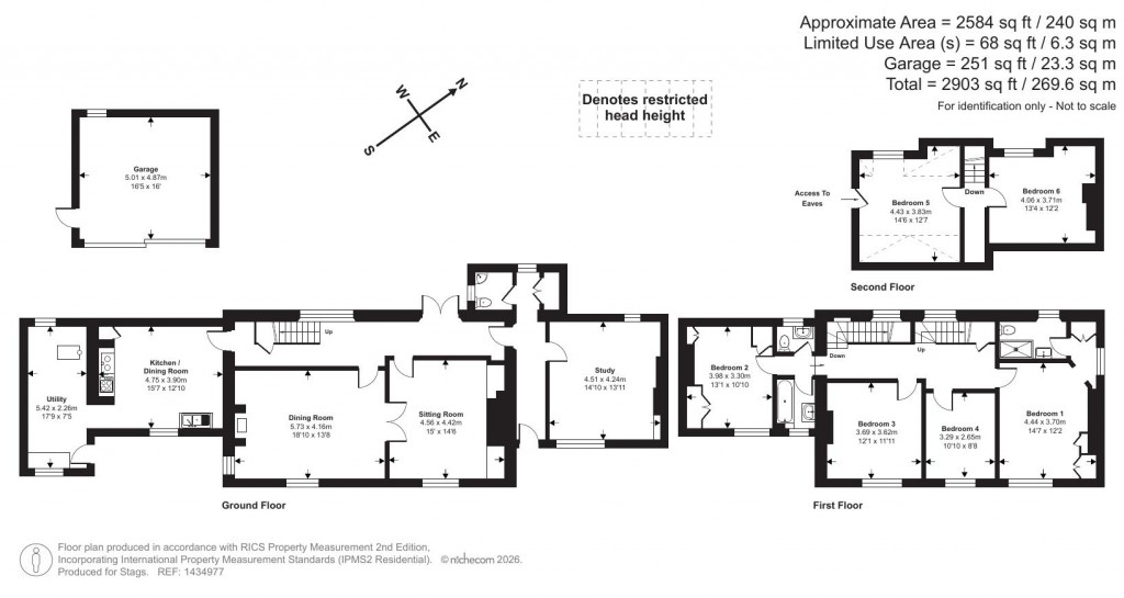 Floorplans For Hatch Beauchamp, Taunton