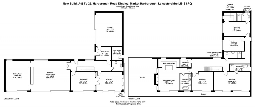 Floorplans For Valley Views, Dingley, Market Harborough
