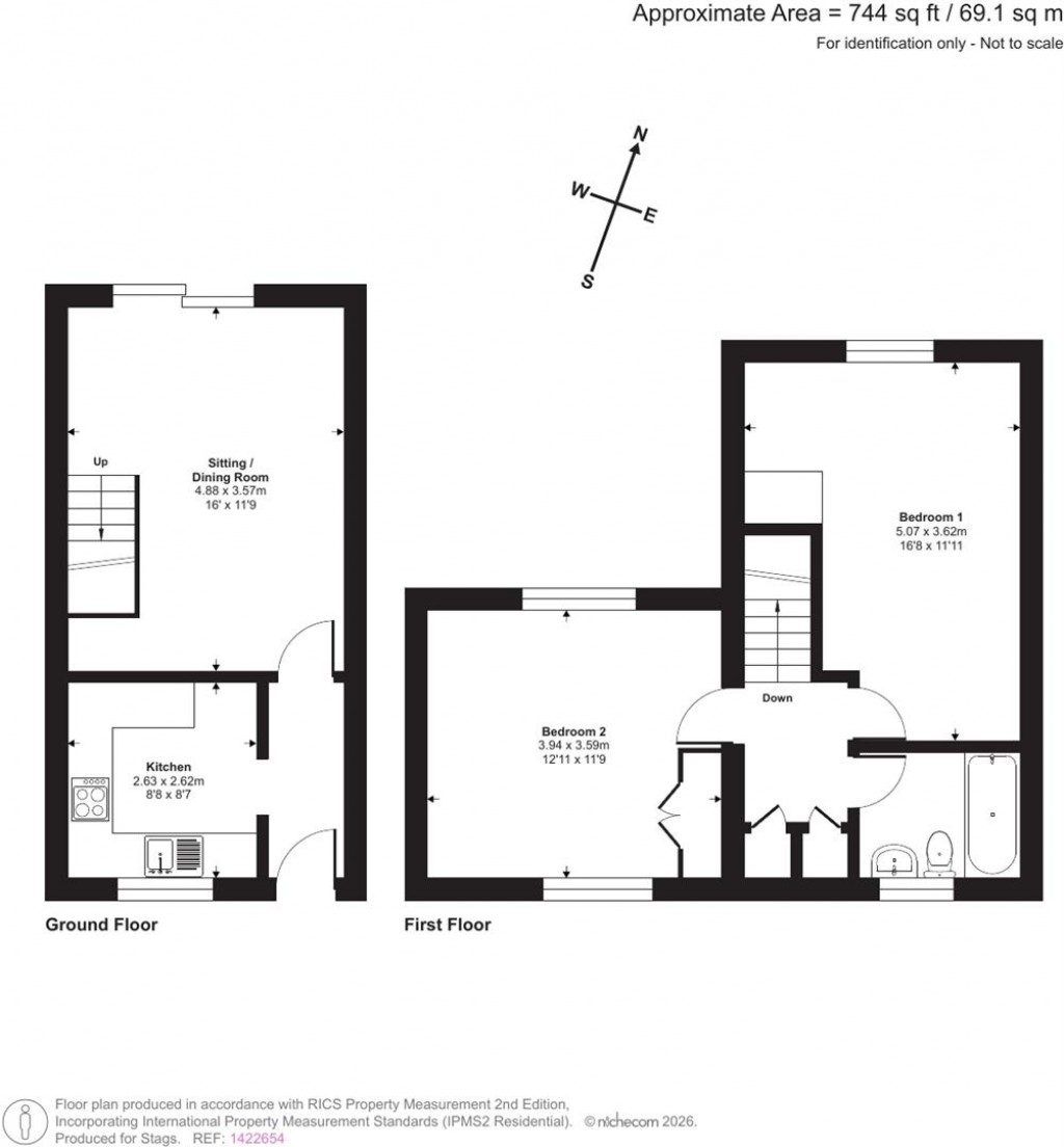 Floorplans For Showell Park, Staplegrove, Taunton