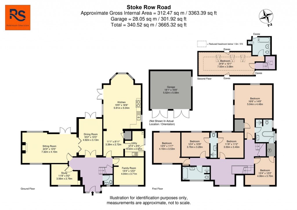 Floorplans For Stoke Row Road, Peppard Common