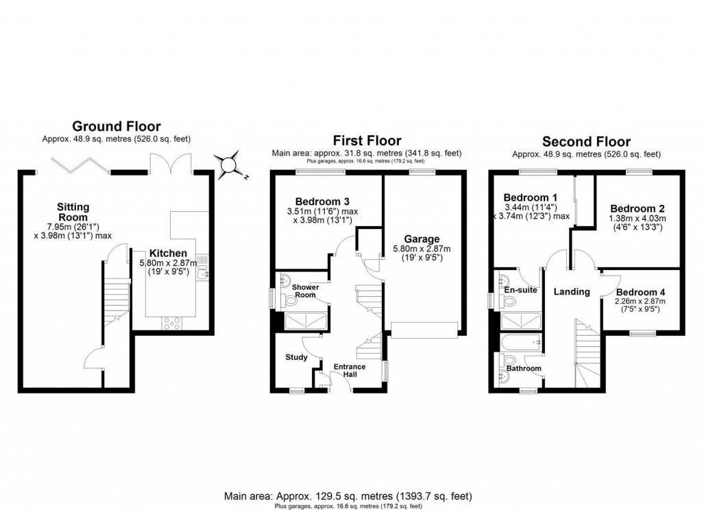 Floorplans For Applegate Way, Kingsbridge